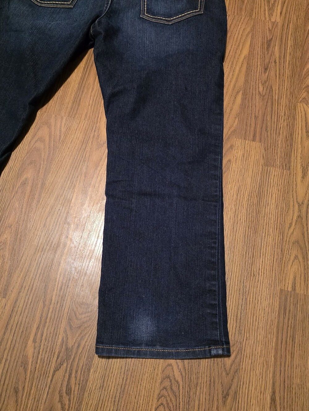 Ariat Men's M4 Dark Blue Straight Leg Jeans - Picture 10 of 12
